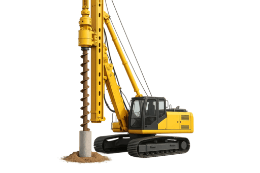 Бурение под сваи в СПб